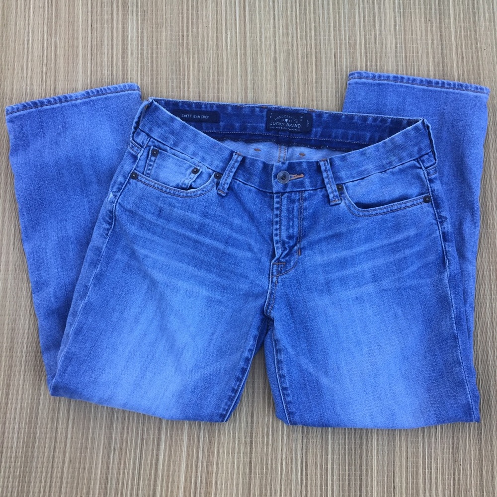 Lucky Brand Sweet Jean Crop